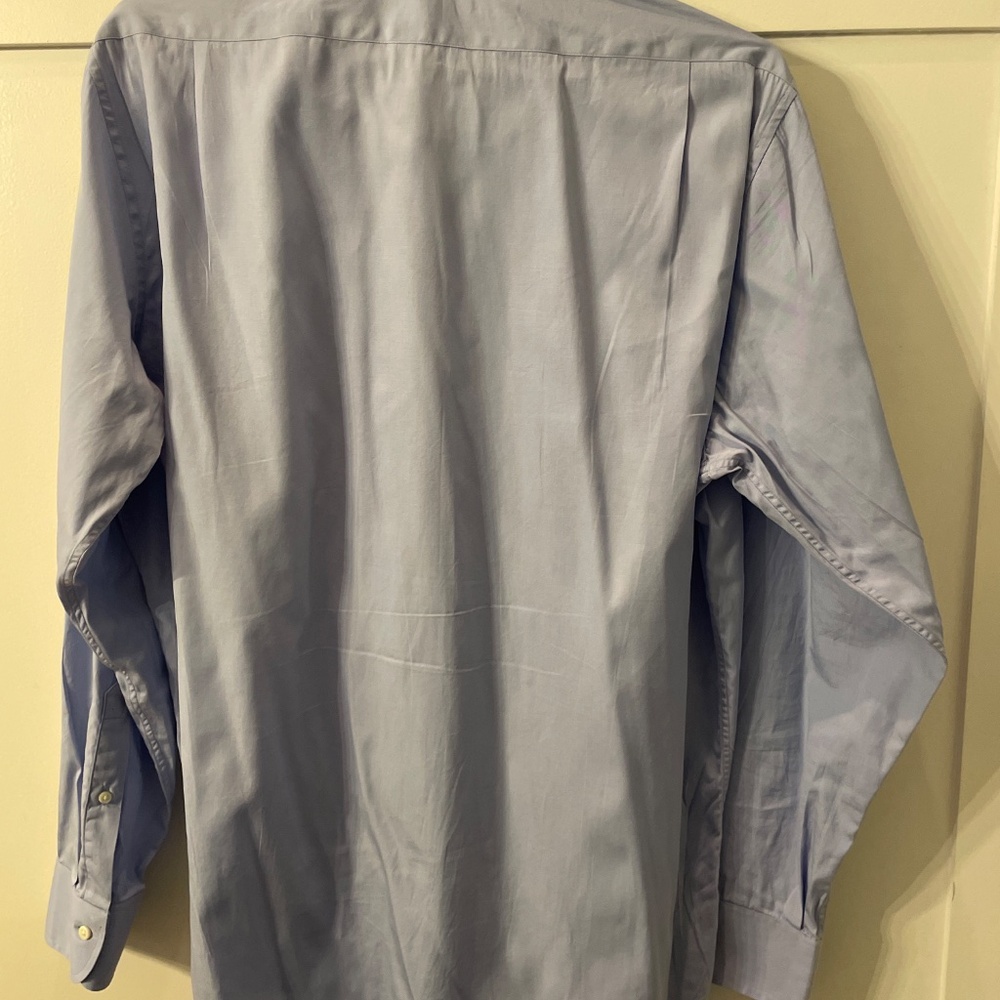 Sid Mashburn Blue Spread Collar Button Down - image 4